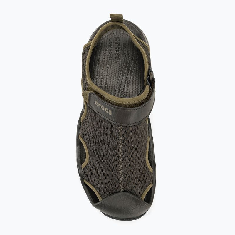 Sandalen Herren Crocs Swiftwater Mesh Deck espresso 5