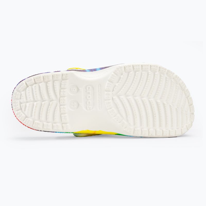 Slides Schlappen  Crocs Classic Tie Dye Graphic Multicolor 5