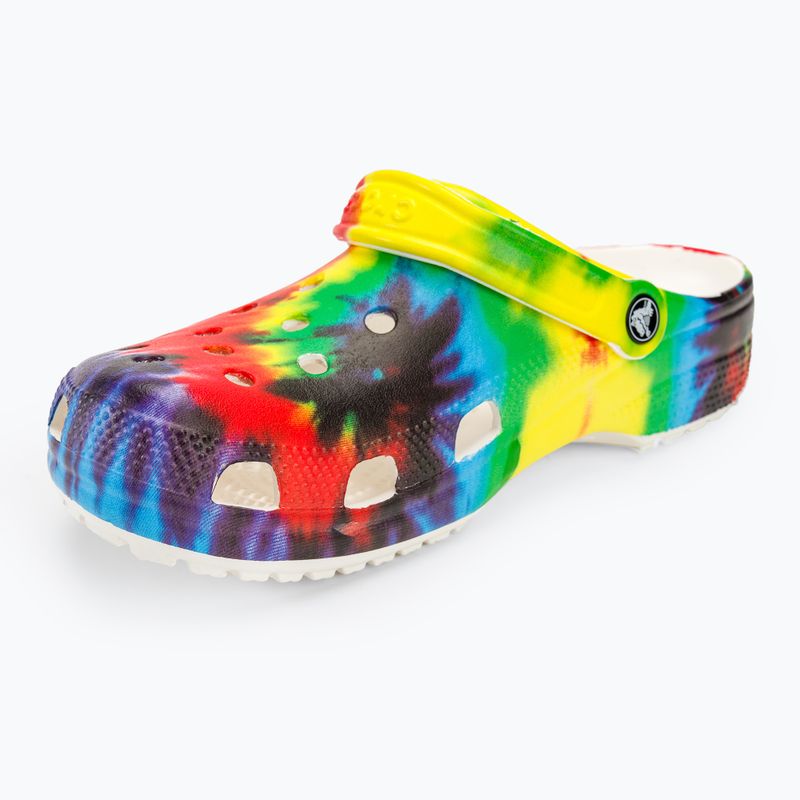 Slides Schlappen  Crocs Classic Tie Dye Graphic Multicolor 8