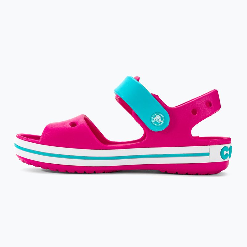 Crocs Crockband Kinder Sandalen candy pink/pool 10