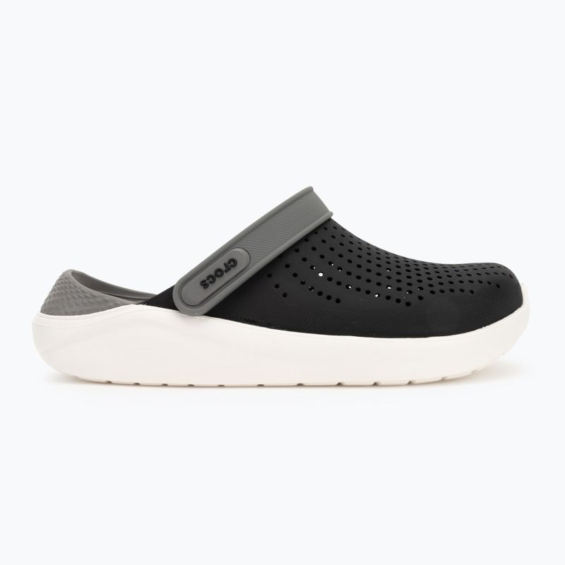 Crocs LiteRide Clog schwarz/rauchfarbene Flip-Flops 3