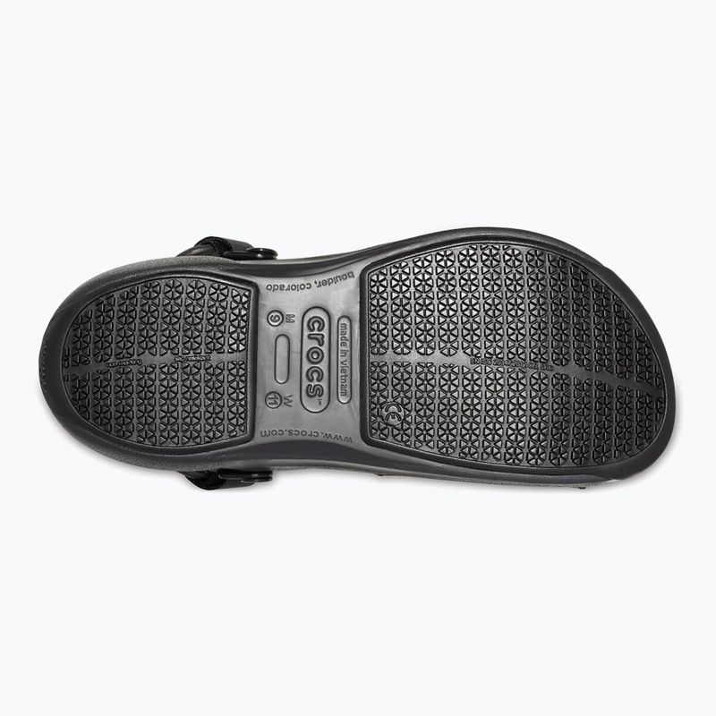 Herren Crocs Bistro Pro LiteRide Clog schwarz 2