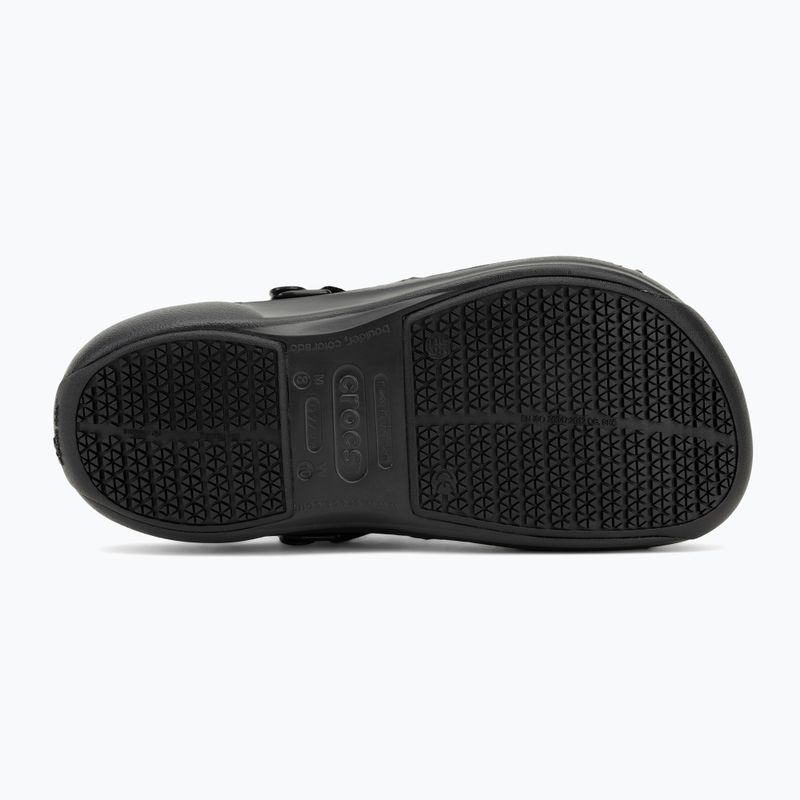 Herren Crocs Bistro Pro LiteRide Clog schwarz 5