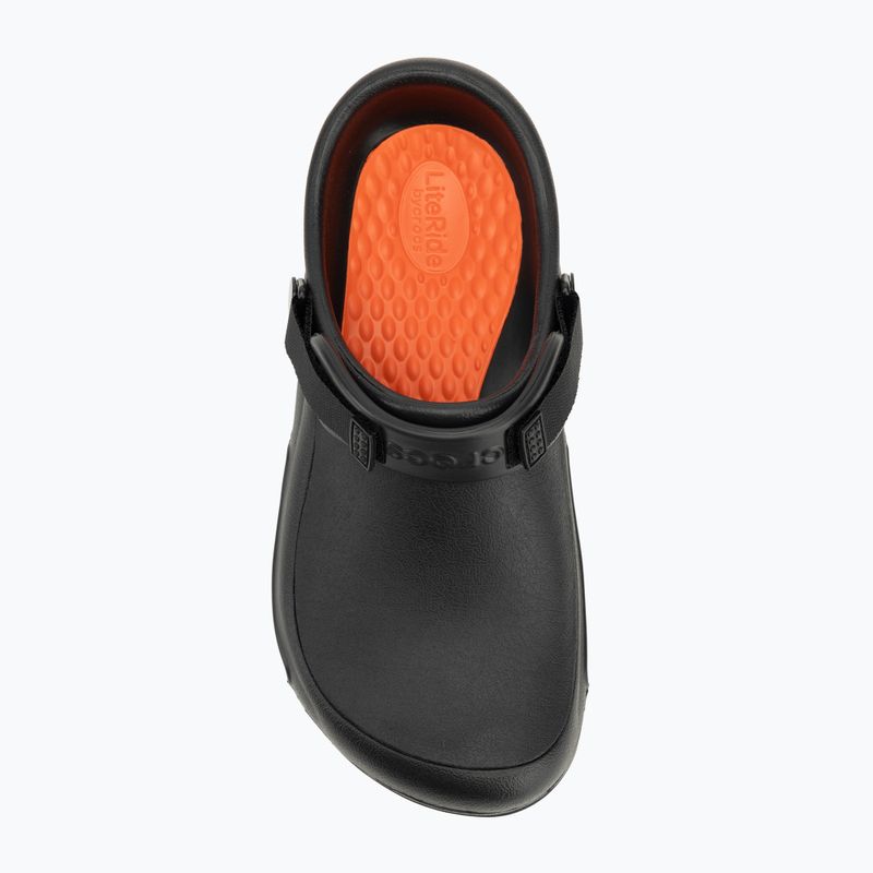 Herren Crocs Bistro Pro LiteRide Clog schwarz 6