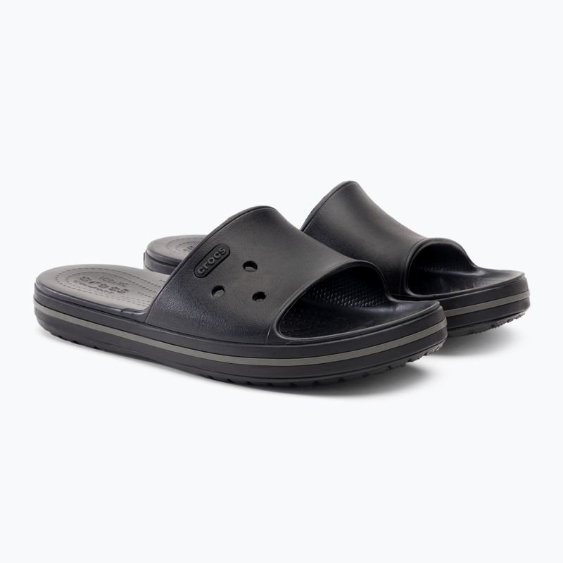 Crocs Crocband III Slide schwarz/graphit Flip-Flops 4