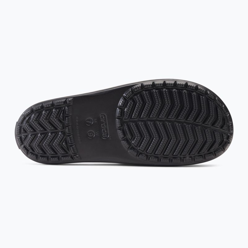Crocs Crocband III Slide schwarz/graphit Flip-Flops 5