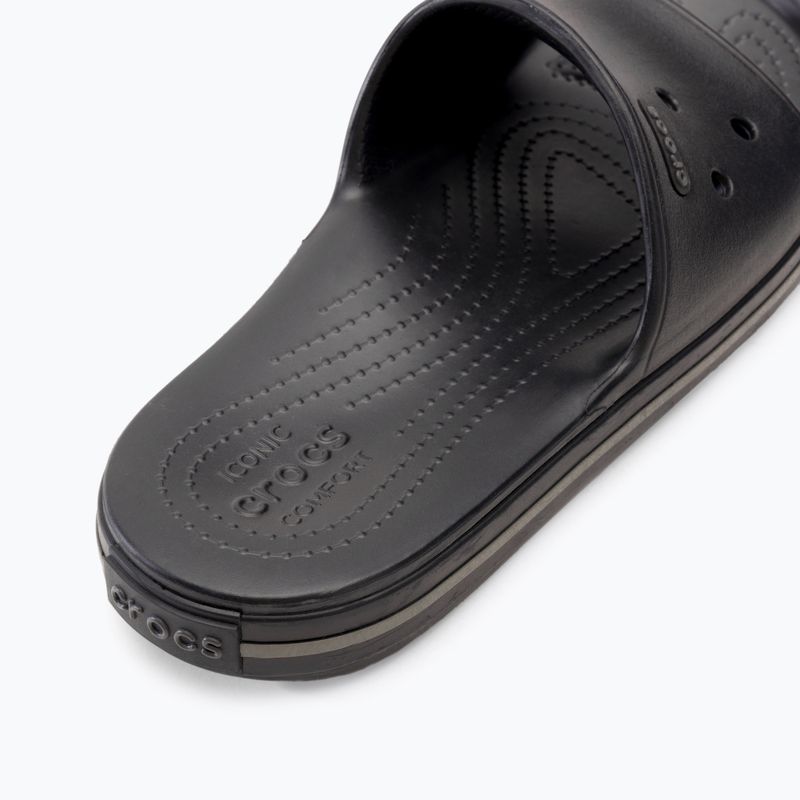 Crocs Crocband III Slide schwarz/graphit Flip-Flops 8