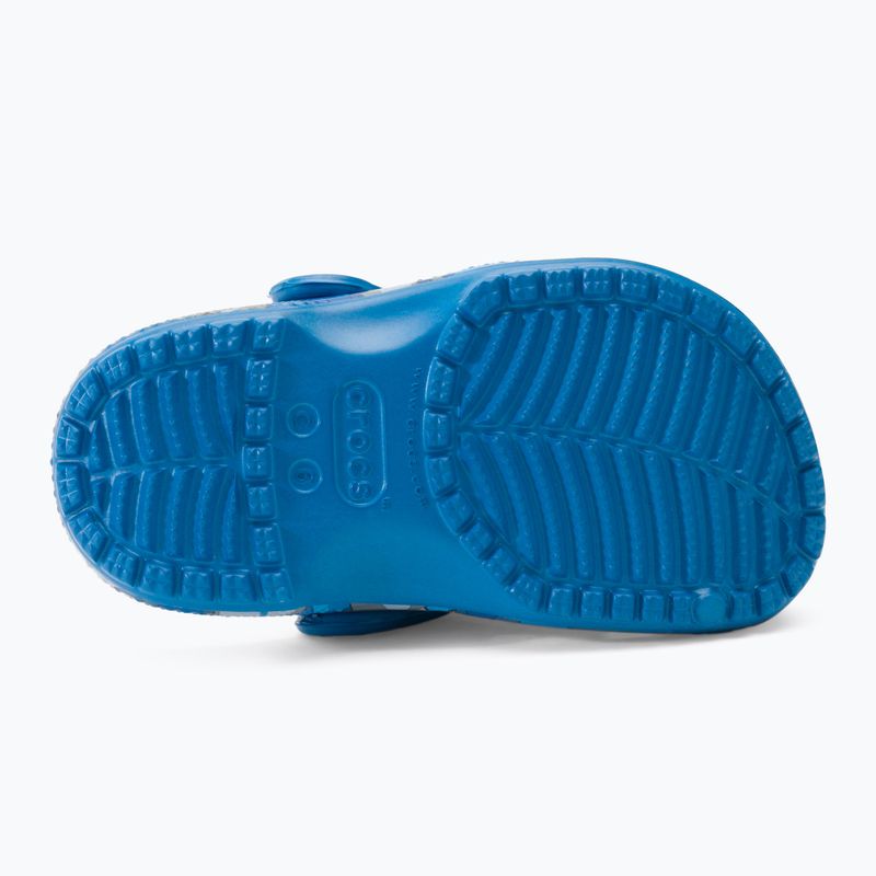 Crocs Classic Shark Clog prep blau Kinder-Flip-Flops 6
