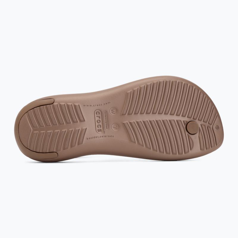 Flip-Flops Damen  Crocs Sexi Flip bronze 4