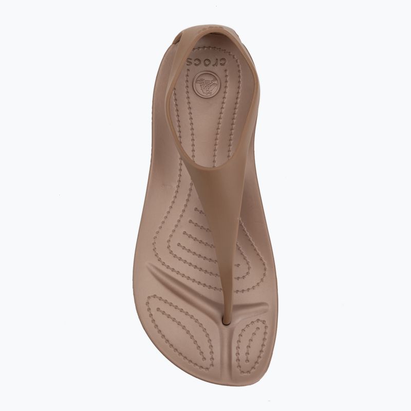 Flip-Flops Damen  Crocs Sexi Flip bronze 5