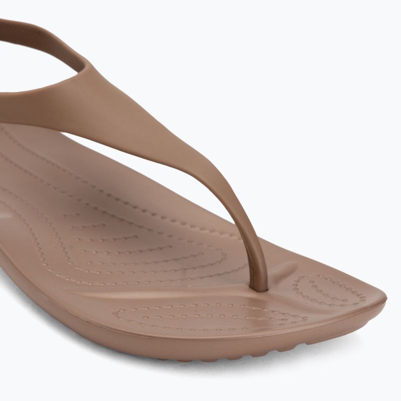 Flip-Flops Damen  Crocs Sexi Flip bronze 7