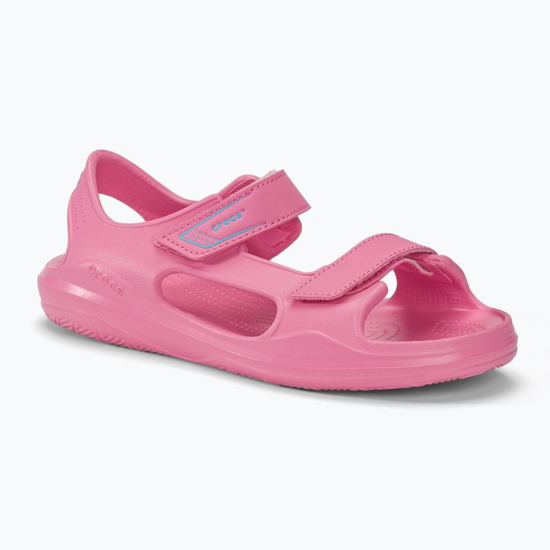 Crocs Swiftwater Expedition Kinder Sandalen rosa Limonade