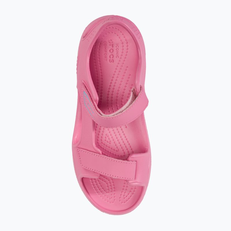 Crocs Swiftwater Expedition Kinder Sandalen rosa Limonade 5
