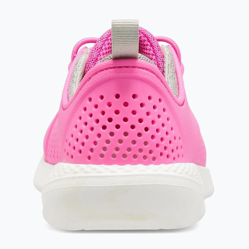 Crocs LiteRide Pacer electric rosa/weiß Kinderschuhe