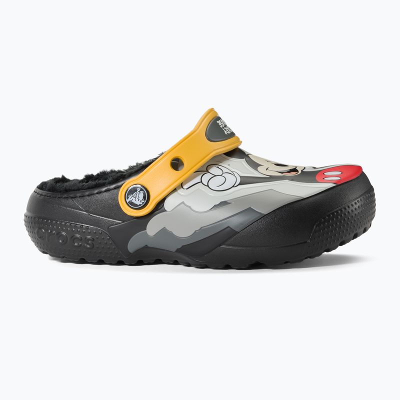 Kinder Crocs Fun Lab gefüttert Disney Mickey Mouse Clog schwarz 3