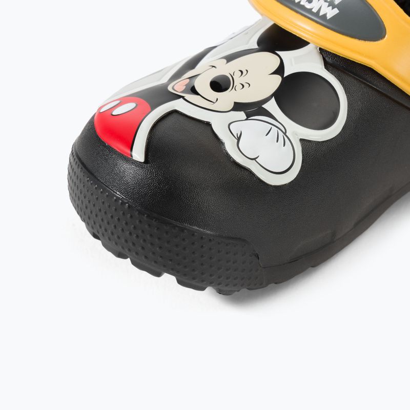 Kinder Crocs Fun Lab gefüttert Disney Mickey Mouse Clog schwarz 8