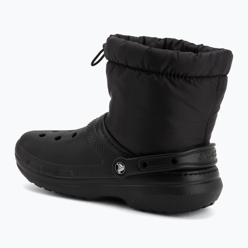 Schneestiefel Crocs Classic Lined Neo Puff Boot black/black 3