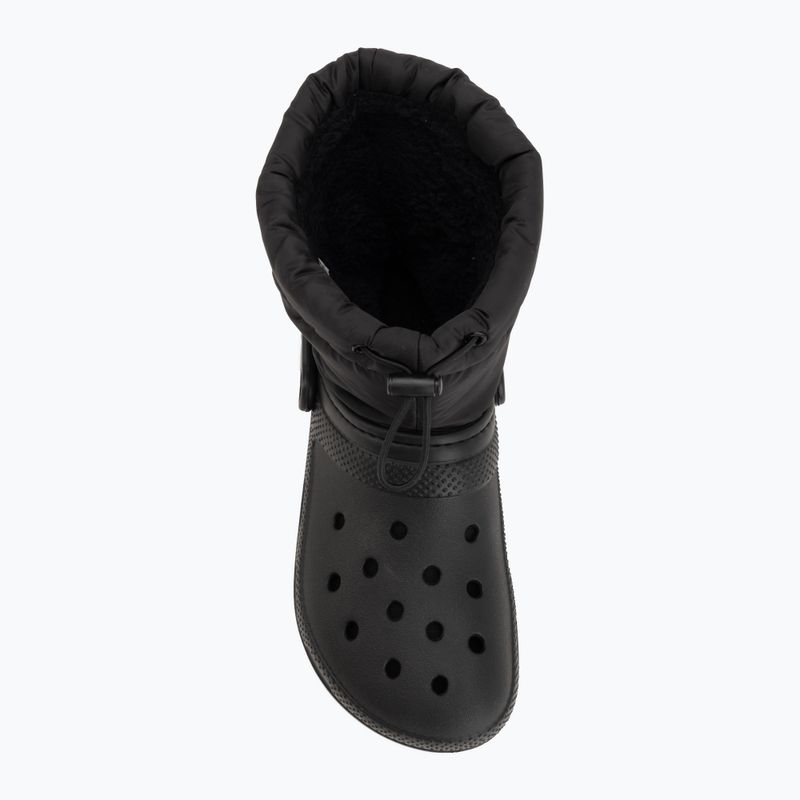 Schneestiefel Crocs Classic Lined Neo Puff Boot black/black 5