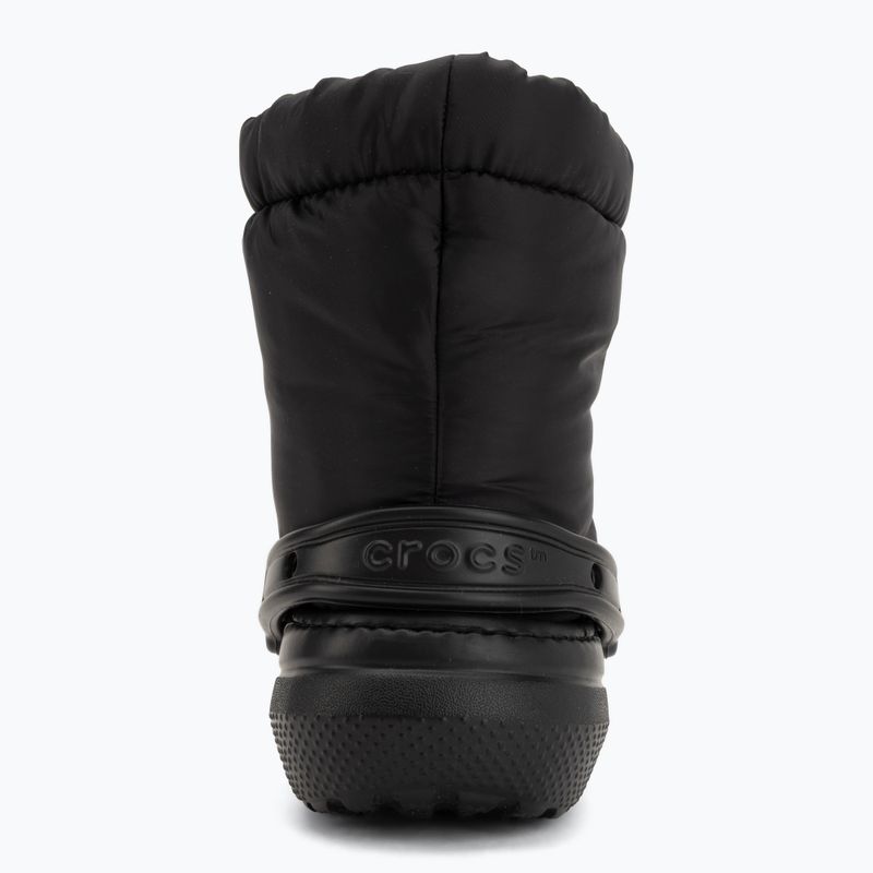 Schneestiefel Crocs Classic Lined Neo Puff Boot black/black 6