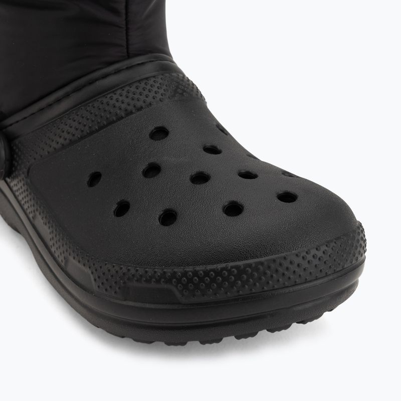 Schneestiefel Crocs Classic Lined Neo Puff Boot black/black 7