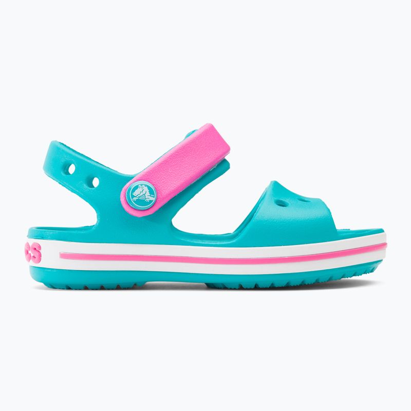 Crocs Crockband Kinder Sandalen digital aqua 2