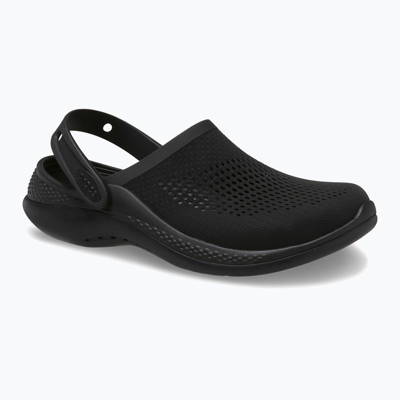 Crocs LiteRide 360 Clog schwarz/schwarz Flip-Flops 9