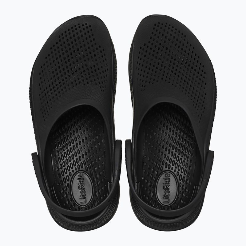 Crocs LiteRide 360 Clog schwarz/schwarz Flip-Flops 13