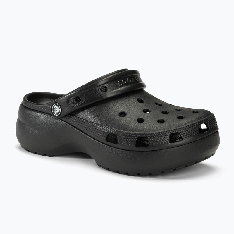 Crocs Classic Platform Clog Damen schwarz