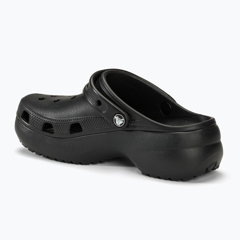 Crocs Classic Platform Clog Damen schwarz 4
