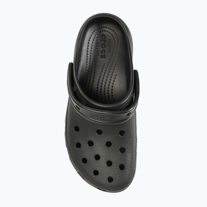 Crocs Classic Platform Clog Damen schwarz 6