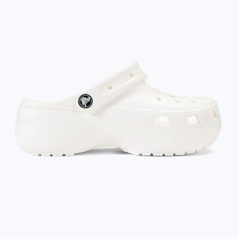 Crocs Classic Platform Clog Damen weiß 3