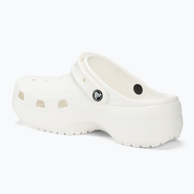 Crocs Classic Platform Clog Damen weiß 4