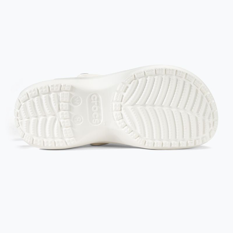 Crocs Classic Platform Clog Damen weiß 5