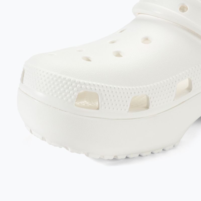 Crocs Classic Platform Clog Damen weiß 8