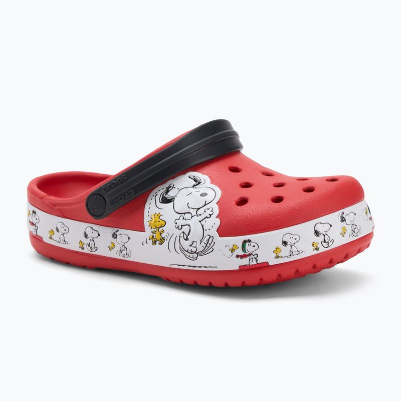 Crocs Fun Lab Snoopy Woodstock Clog Kinder Flamme Flip-Flops