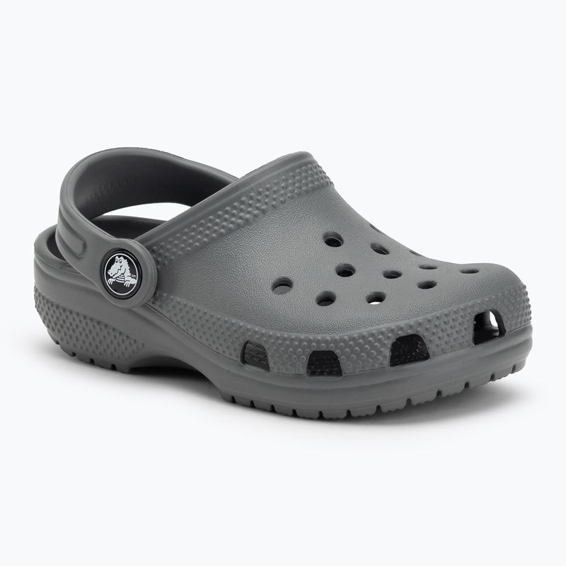 Badeschuhe Kinder Crocs Classic Clog Toddler slate grey 2