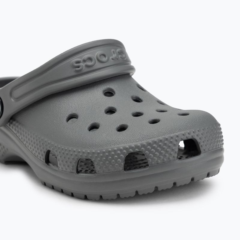 Badeschuhe Kinder Crocs Classic Clog Toddler slate grey 8