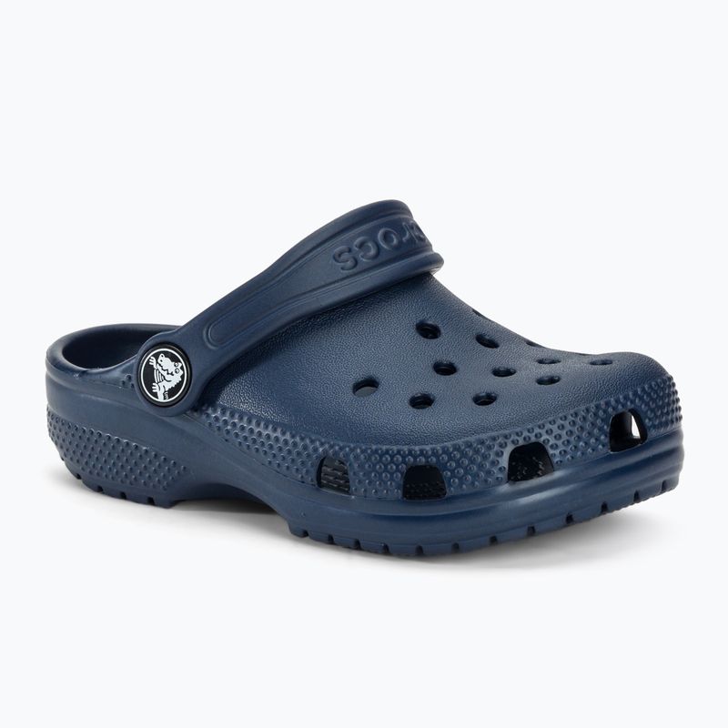 Crocs Classic Clog T navy Kinder-Pantoletten