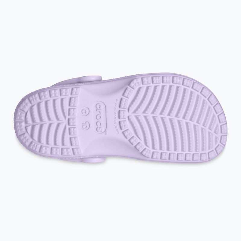Kinder-Flip-Flops Crocs Classic Clog Toddler lavender 3