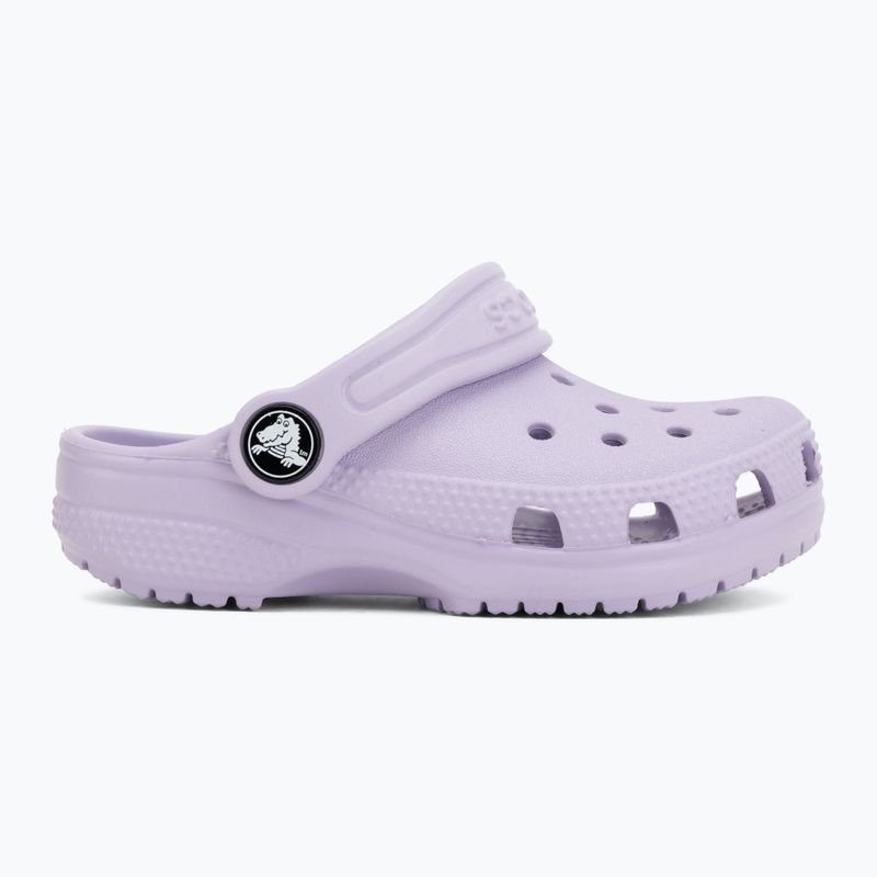 Kinder-Flip-Flops Crocs Classic Clog Toddler lavender 3