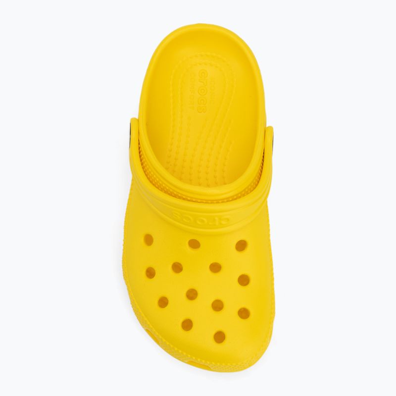 Kinder Pantoletten Crocs Classic Kids Clog gelb 206991 6