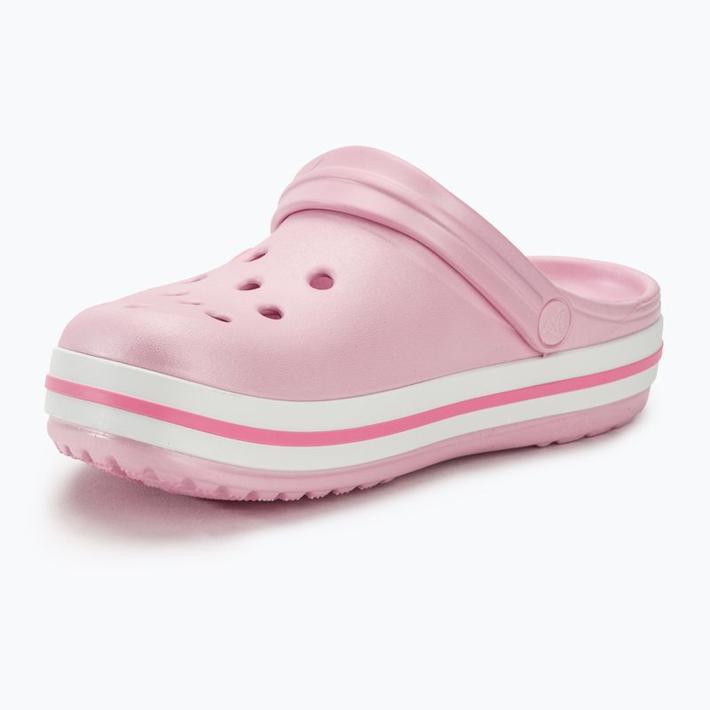 Crocs Crocband Clog Ballerina rosa Pantoletten für Kinder 5