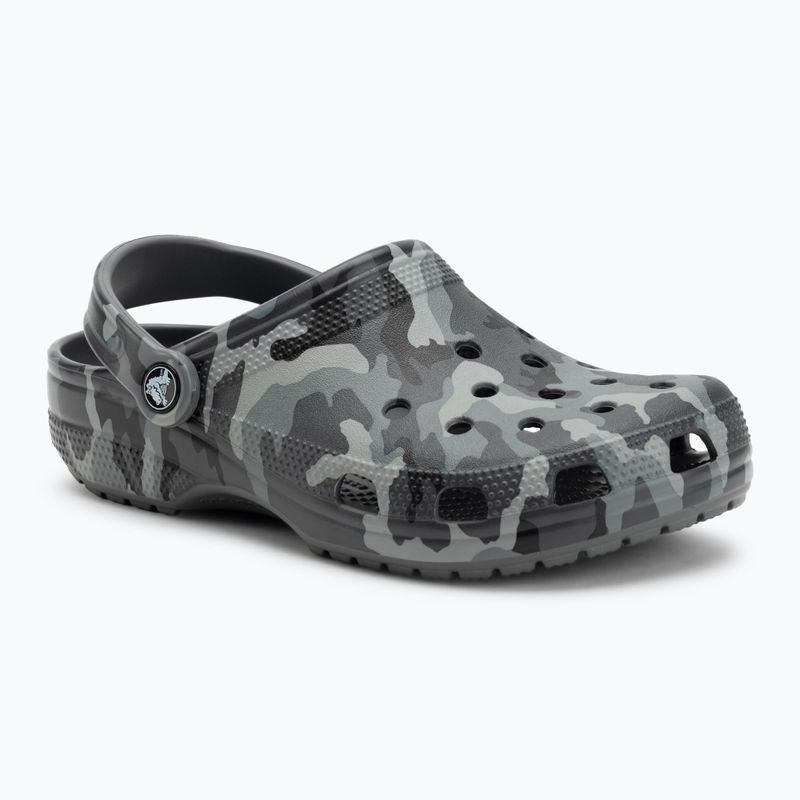 Crocs Classic Printed Camo Clog schiefergrau/multi Flip-Flops 2