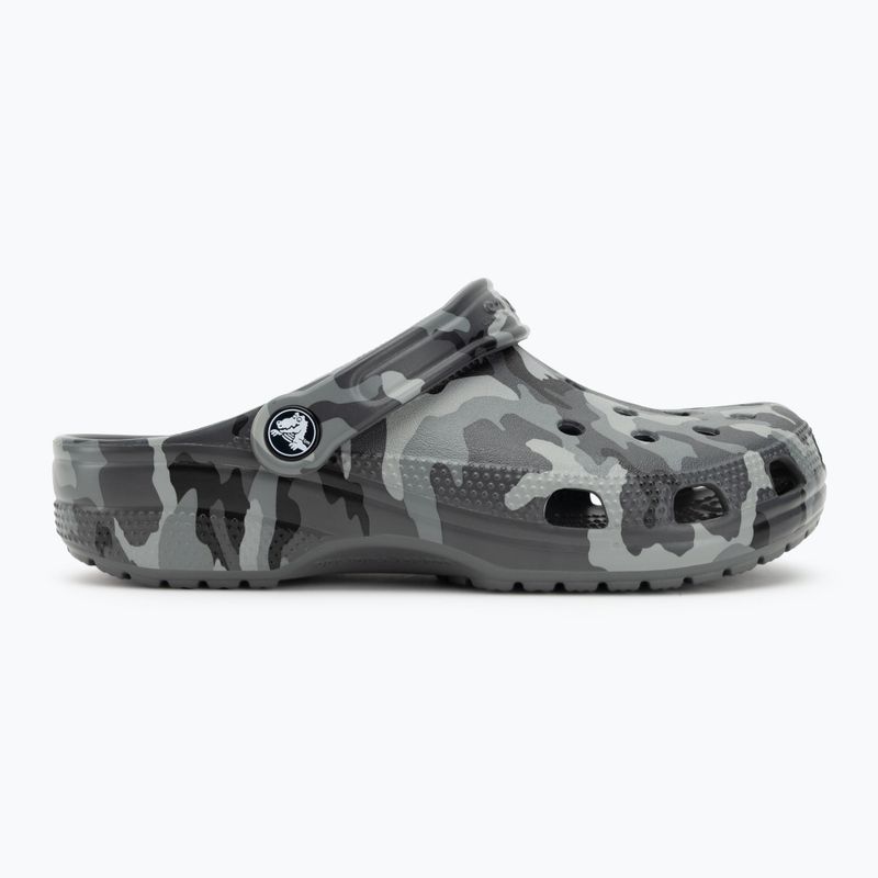 Crocs Classic Printed Camo Clog schiefergrau/multi Flip-Flops 3