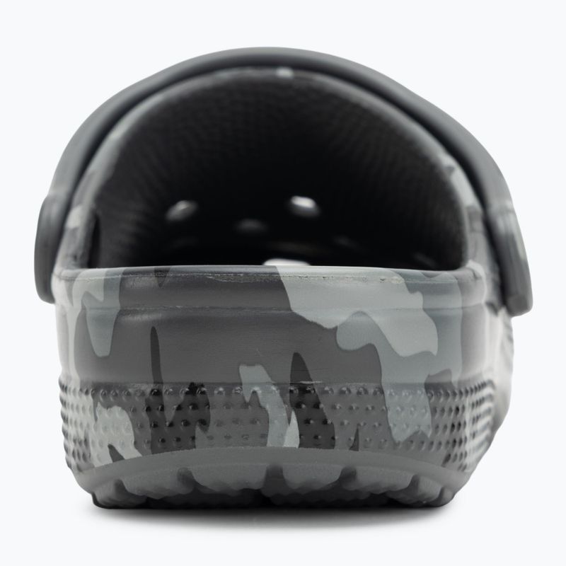 Crocs Classic Printed Camo Clog schiefergrau/multi Flip-Flops 7