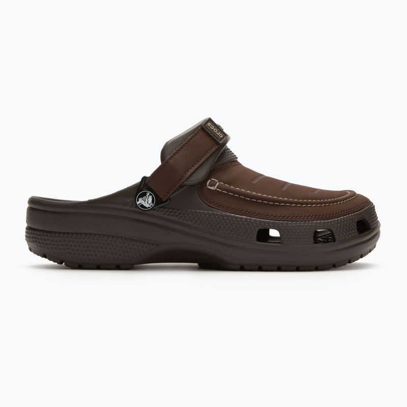 Herren Crocs Yukon Vista II Clog espresso flip-flops 3
