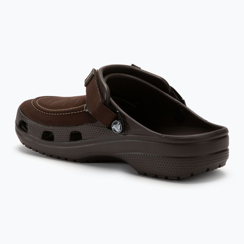 Herren Crocs Yukon Vista II Clog espresso flip-flops 4