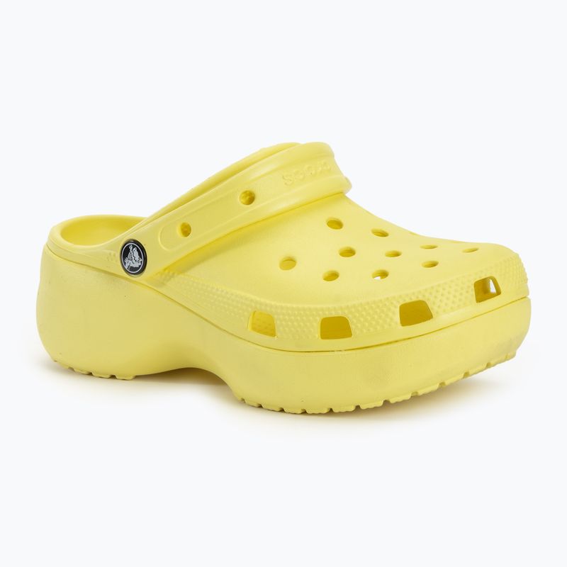 Crocs Classic Platform Clog Banane Damen Flip-Flops 2