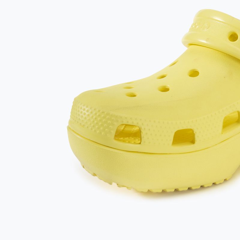 Crocs Classic Platform Clog Banane Damen Flip-Flops 8