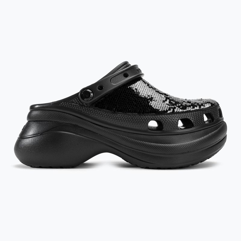 Slides Schlappen  Damen Crocs Classic Bae Sequin black/multi 3